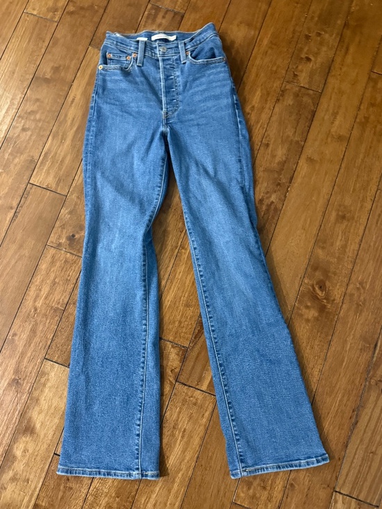 Levis Strauss Denim - Levi's Ribcage High-rise flare jeans